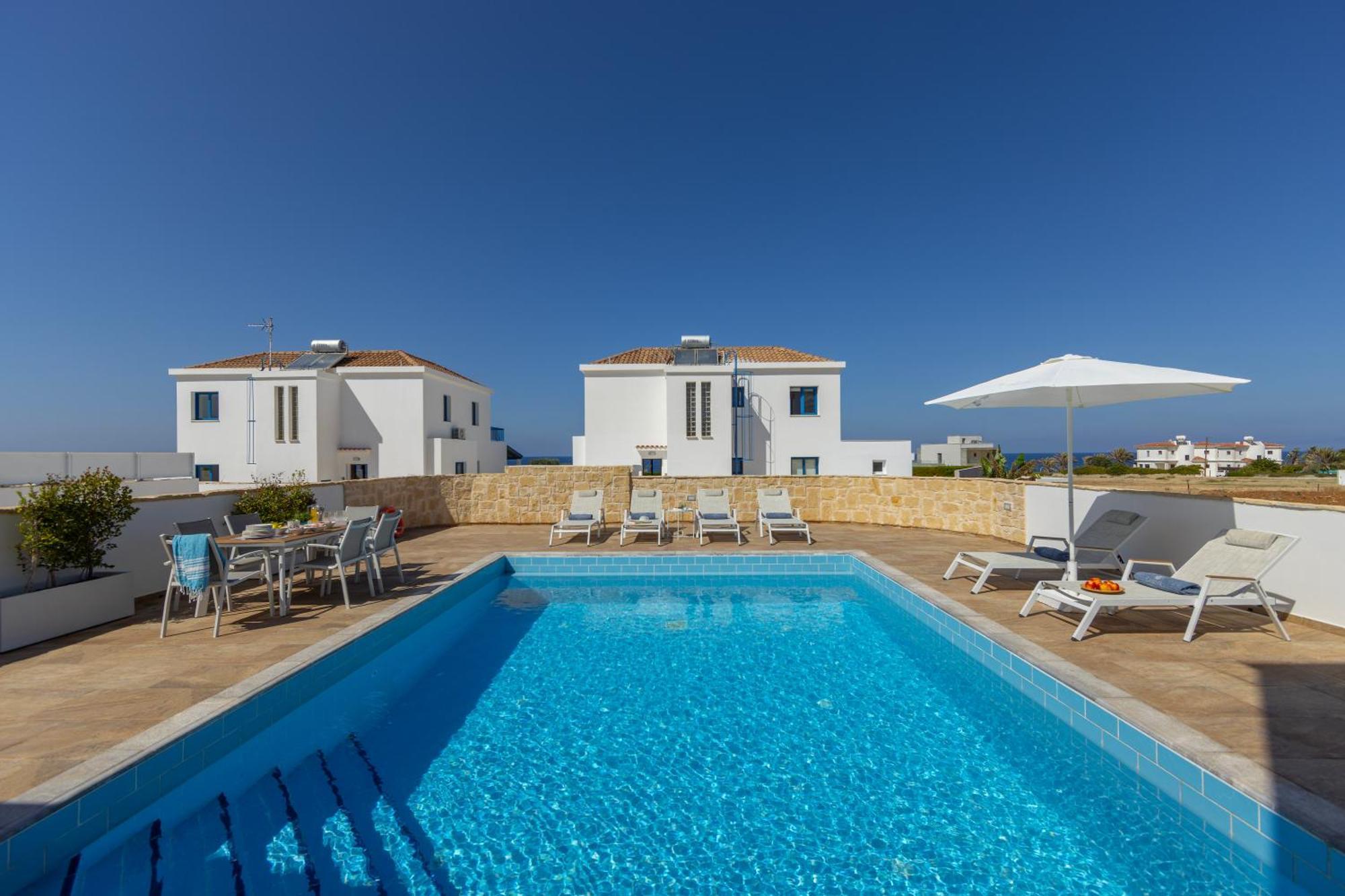 Diana Seaside Villas Pomos Exterior foto
